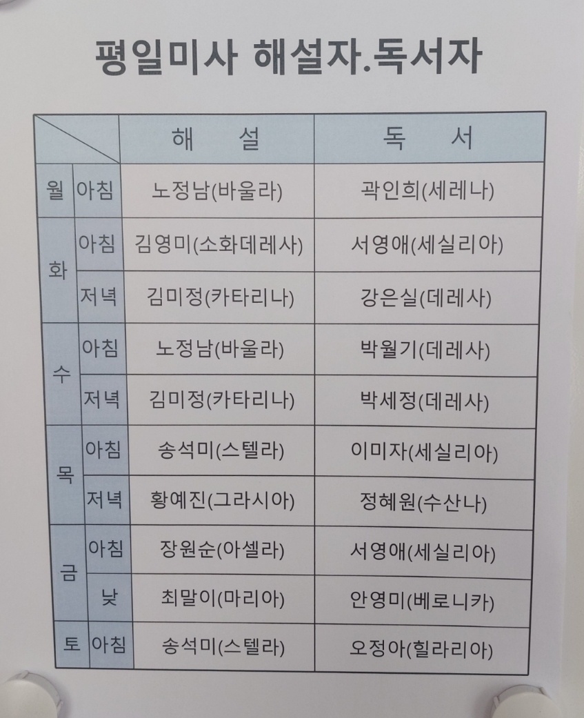 11월 평일 미사 해설자, 독서자.jpg