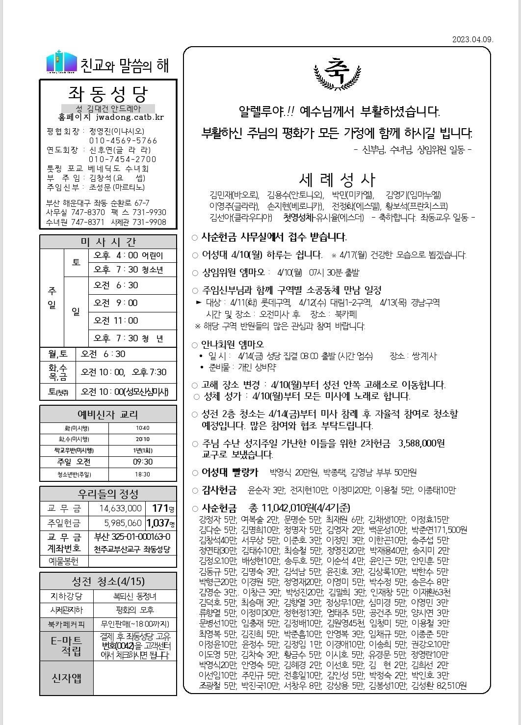 2023년 4월 9일(주님부활대축일) 본당주보.jpg