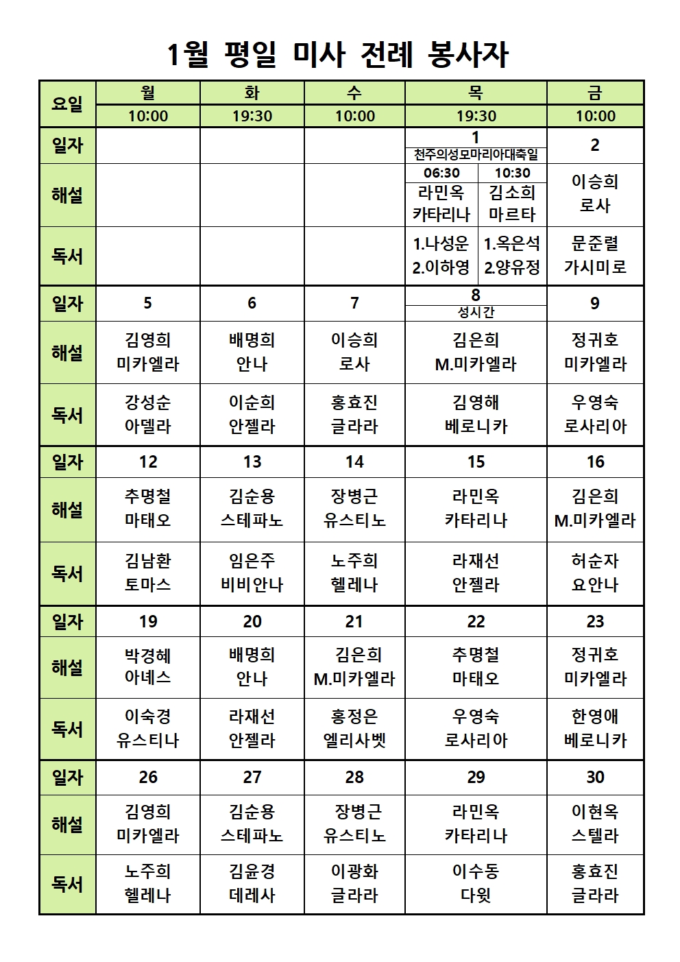 1월 평일미사 전례봉사자표(2026) (1)001.jpg