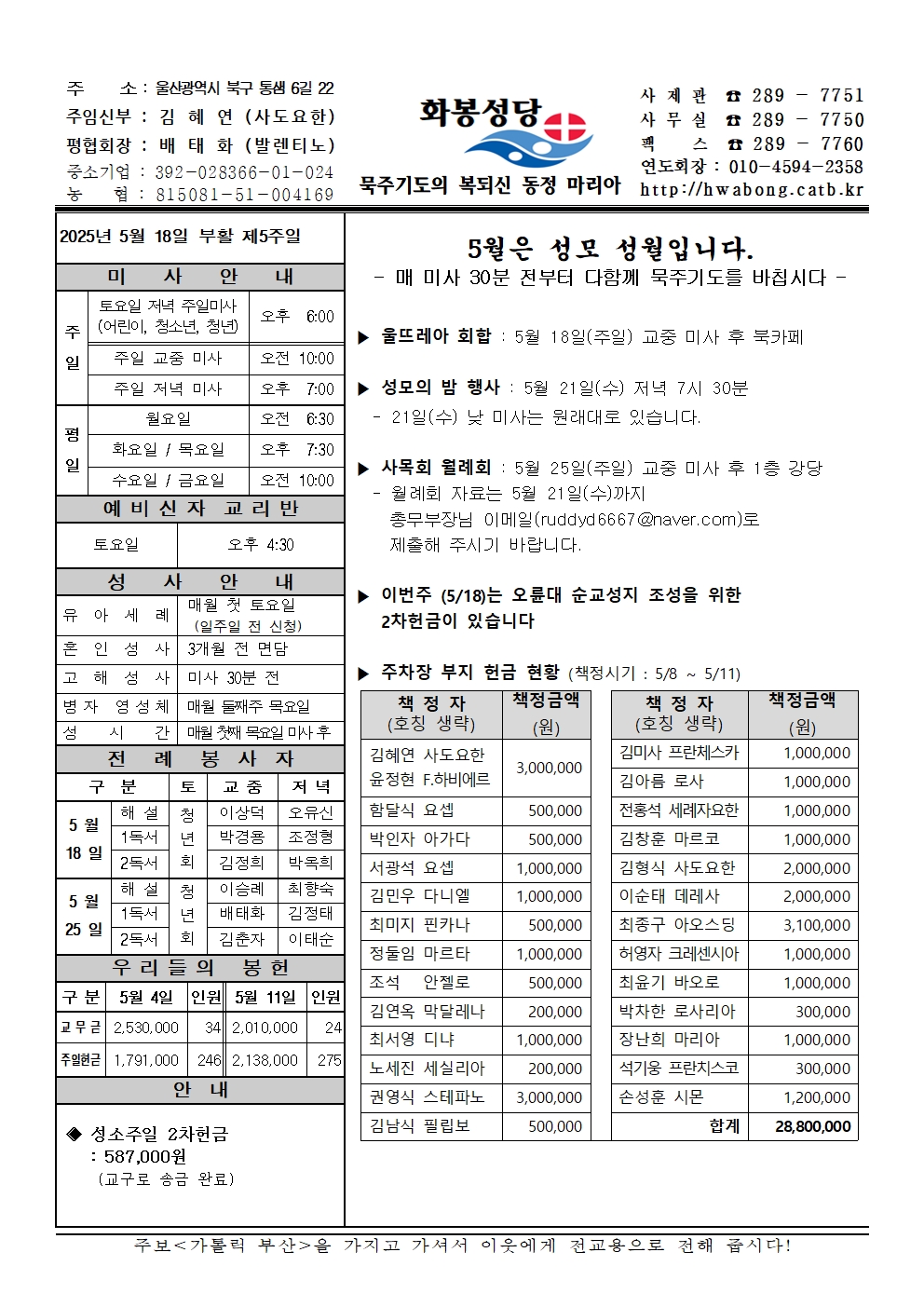 화봉성당 20250518 주보001.jpg