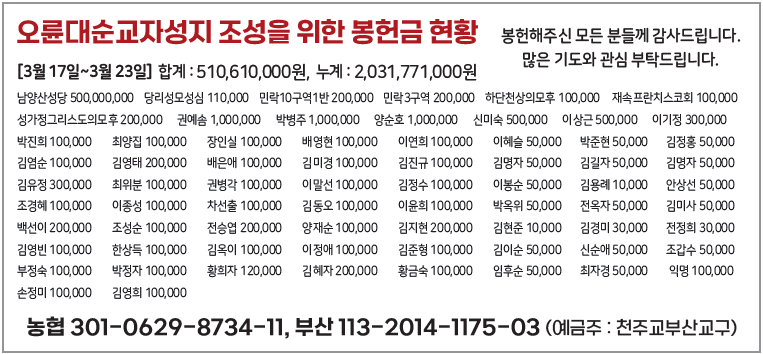 오륜대순교자성지 조성을 위한 봉헌금 현황0331.png