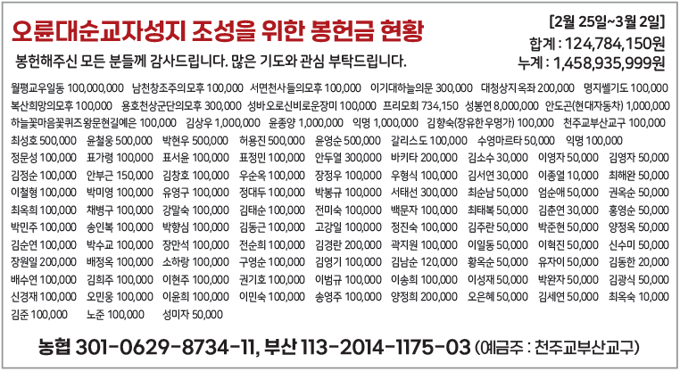 오륜대순교자성지 조성을 위한 봉헌금 현황0302.png