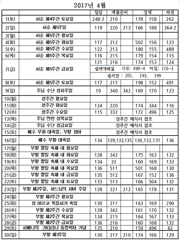 4월 성가표.JPG