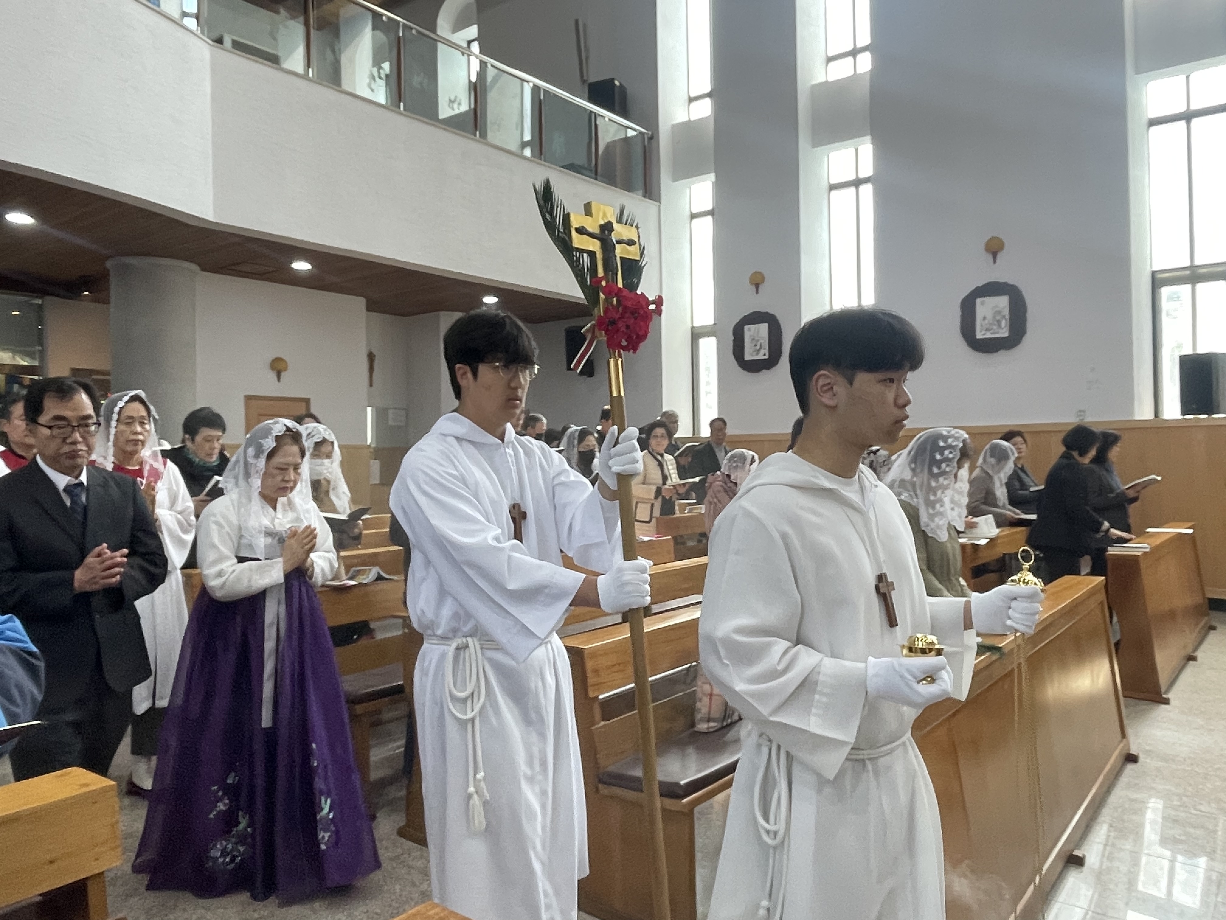 본당사진 - 주님 수난 성지 주일(4/13) 다대성당