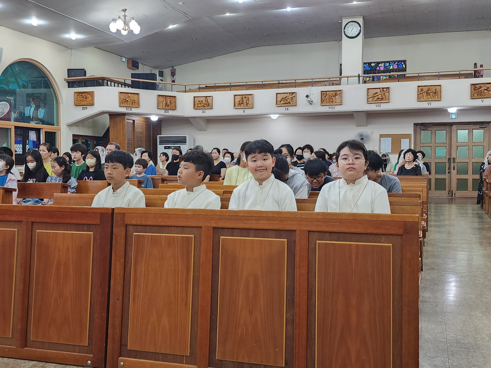 주일학교 - 2023년 7월 15일 신입복사단 입단식 당감성당