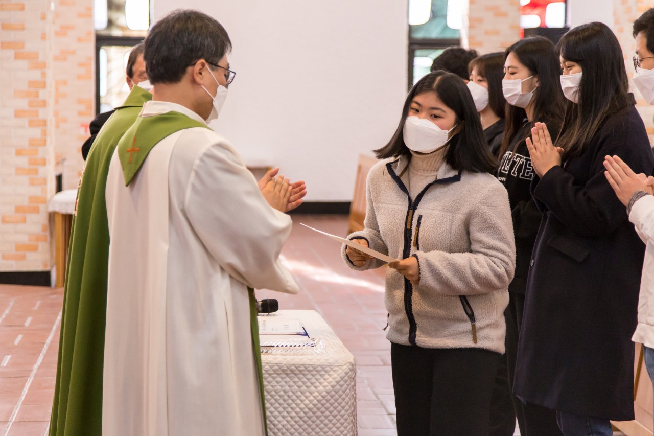 본당행사 앨범 - 복사단 퇴단식, 입단식 (2021. 2. 7) 천주교 부산교구 주교좌 중앙성당