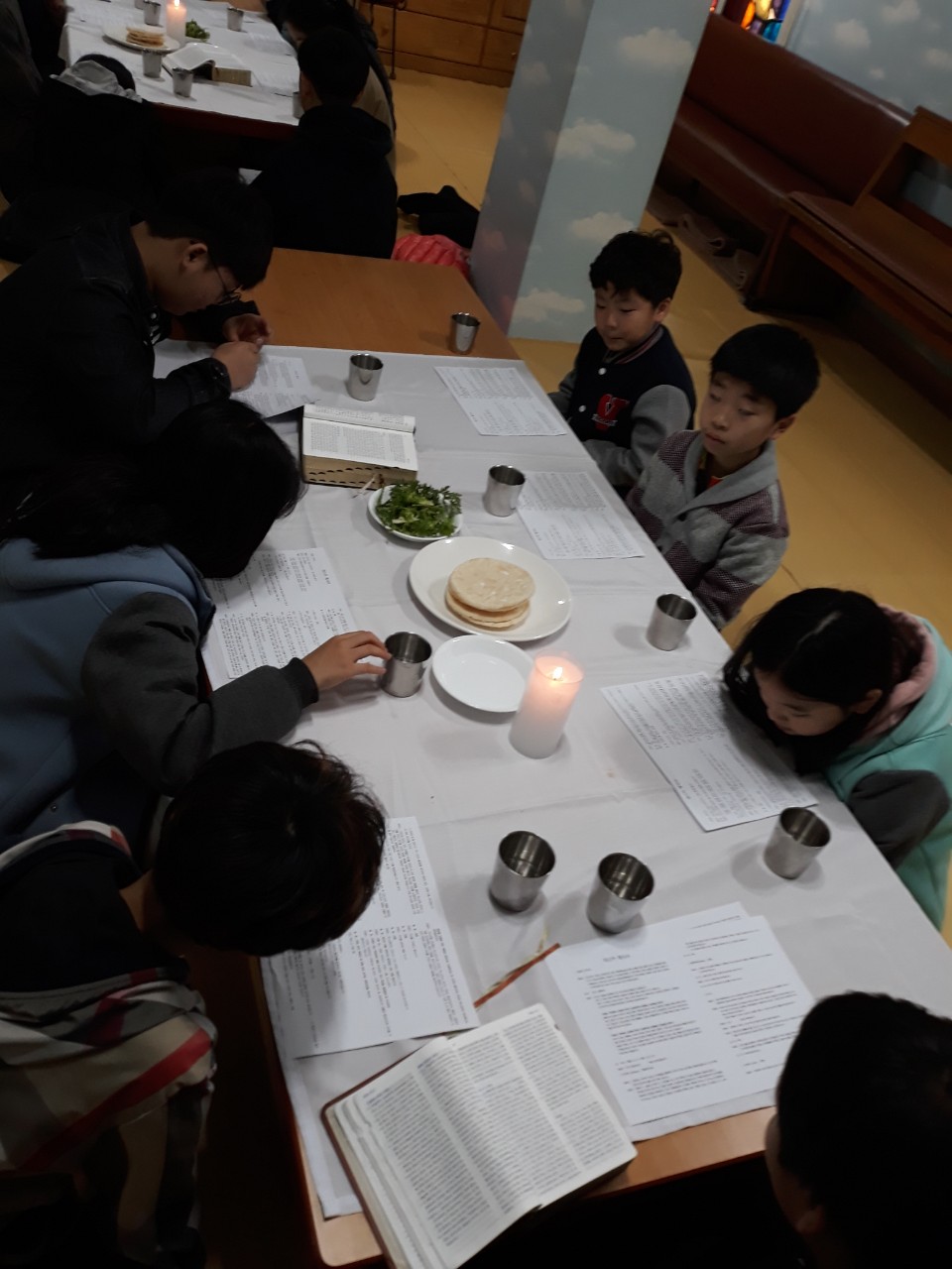 주일학교 - 파스카 예식을 아이들과 함께!<복사단> 거제동성당