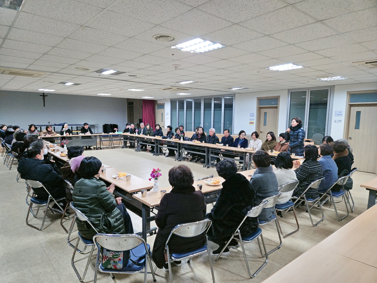 본당행사사진 - 13,14구역 미사후 다과회 - 2023.12.7 수영성당